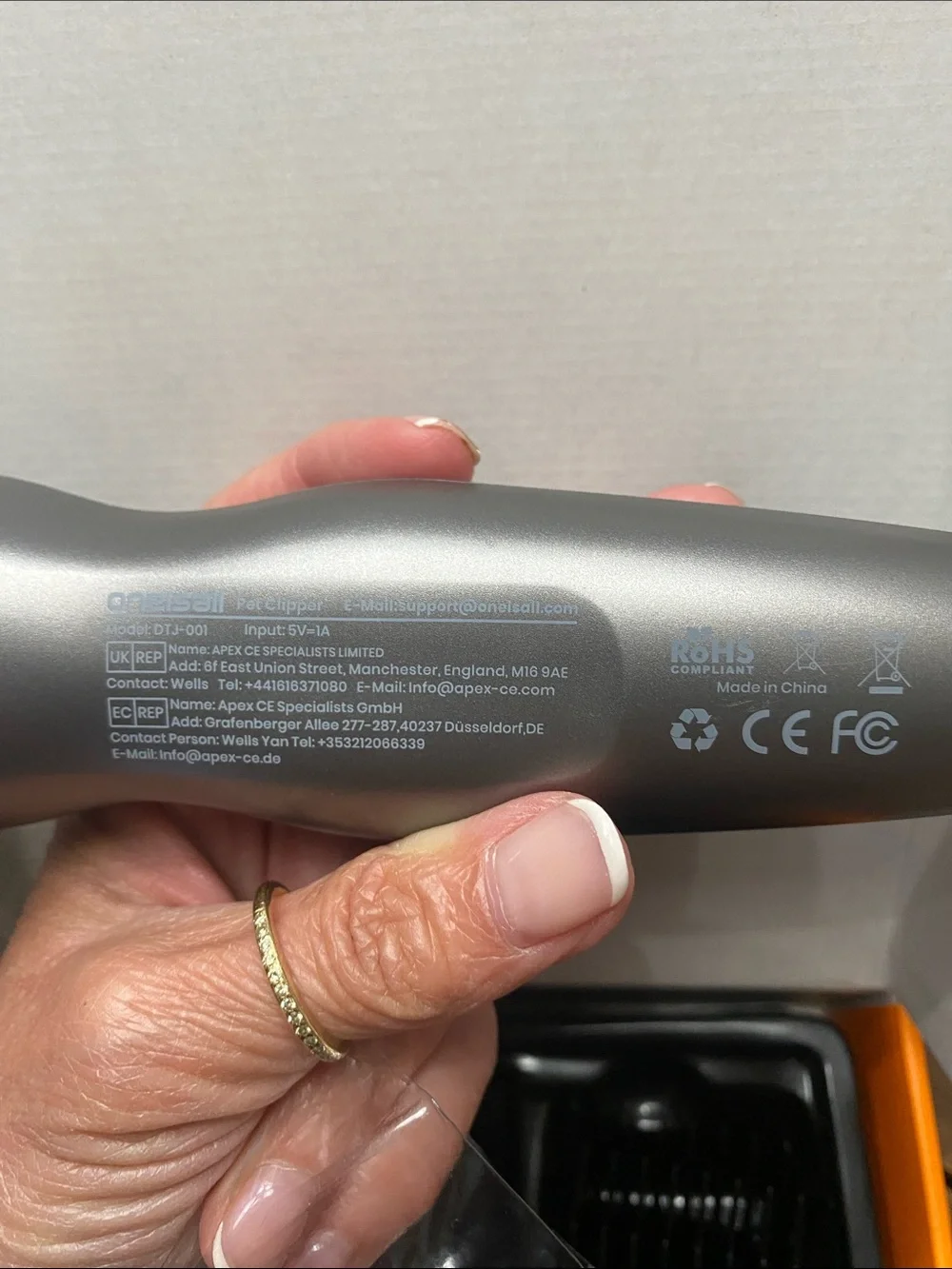 Oneisall  Dog Clippers.
